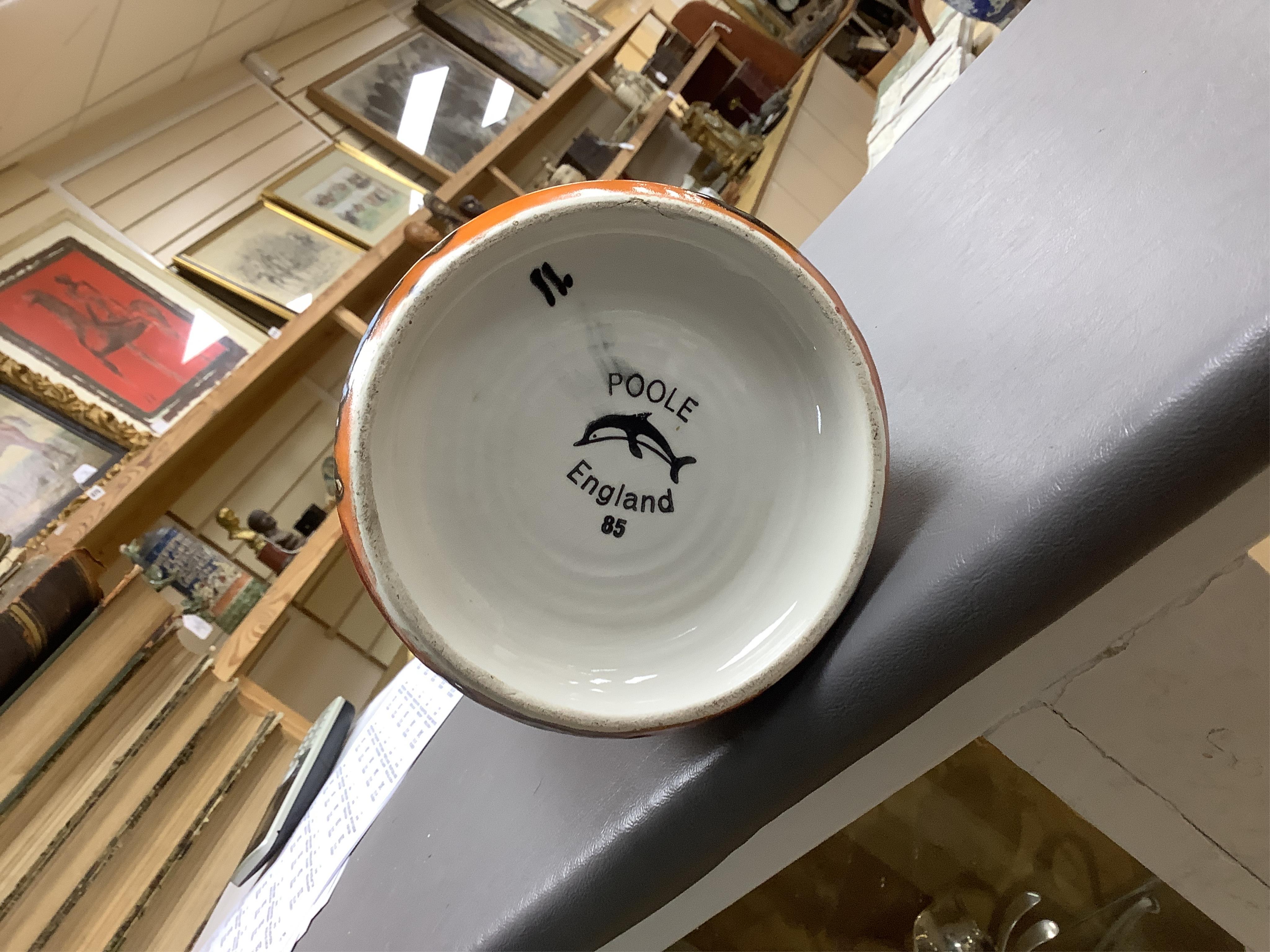 Four items of Poole pottery, three Lladro figures and Shelley, Carltonware etc.